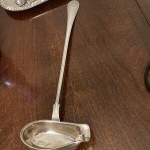 Antique Silver Plated Ladle
